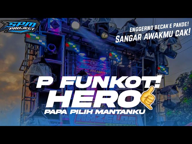 Dj Funkot Hero x papa pilih mantanku viral tiktok Andalan Nanang viral! Enggerno becak e pakde! class=