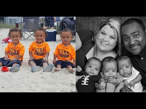 Atlanta couple told they couldn't get pregnant have identical triplets