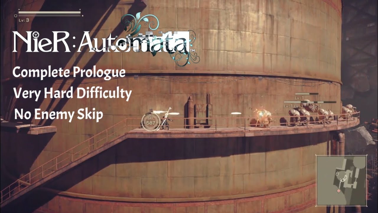 I DID IT! | NieR:Automata | Prologue in Very Hard Mode! [2024] - YouTube