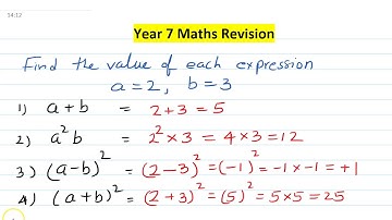 KEY stage-3 maths Algebra revision
