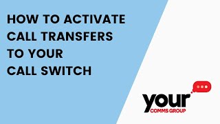 How To Activate Call Transfer To Callswitch Account