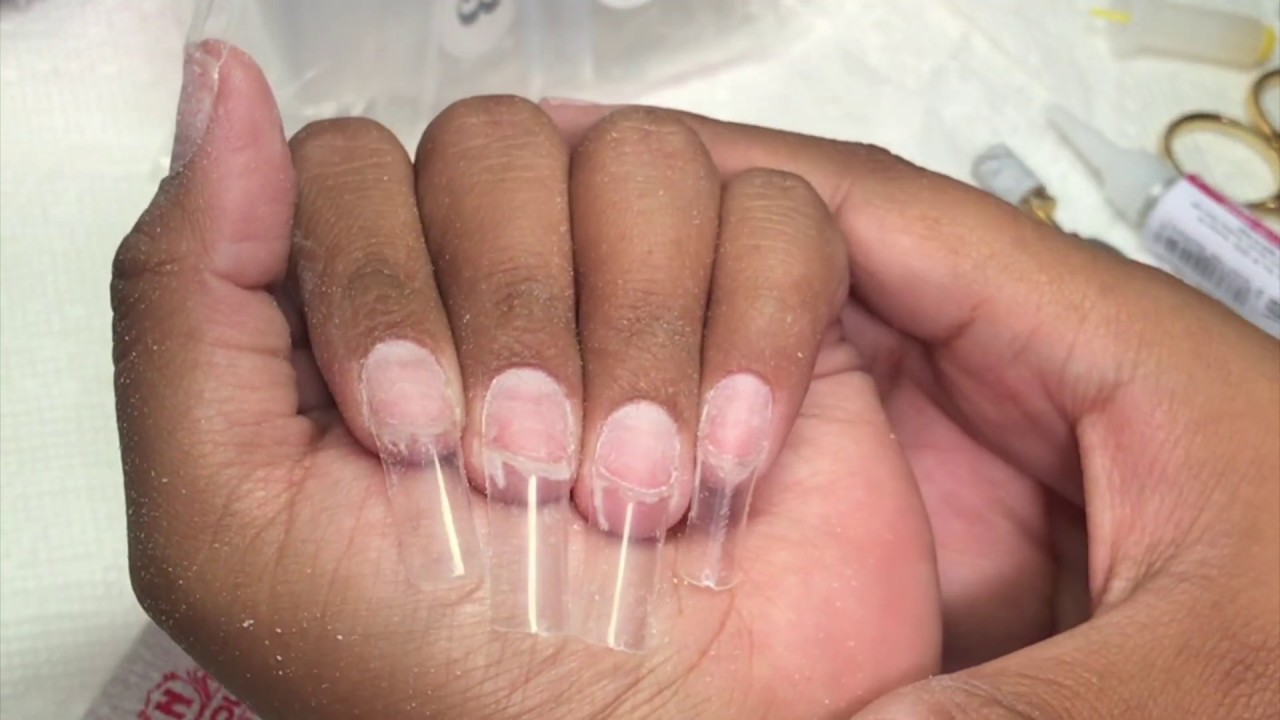 HOW TO APPLY NAIL TIPS YouTube HOW TO APPLY NAIL TIPS YouTube