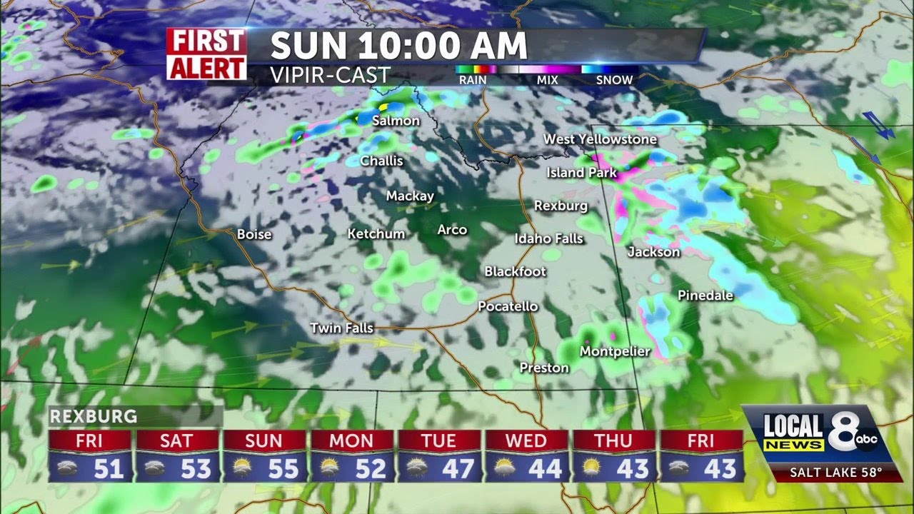 This weekend expect some showers - YouTube