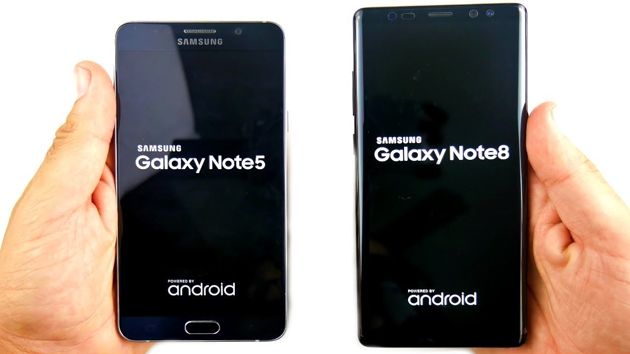 Samsung Galaxy Note 5 y Samsung Galaxy Note 8 - Vale la pena la actualización?