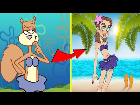 Artist Reimagines Spongebob Squarepants Characters As Humans