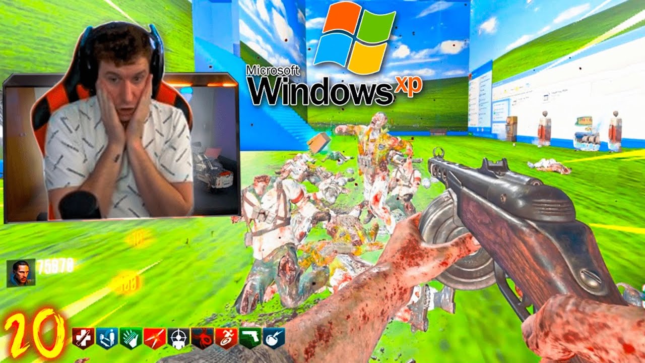 JUGANDO ZOMBIES EN WINDOWS XP YouTube