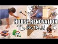 FLOOR TILE INSTALL!!🏠 MAJOR RENOVATION OF OUR ARIZONA FIXER UPPER Episode 13