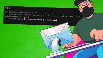 Using Regexp to Search for URLs in Text Files Across Subfolders