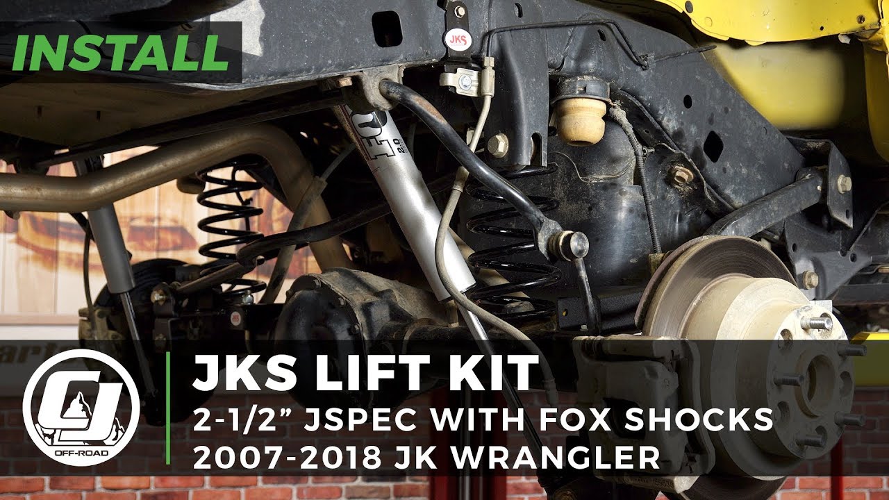 2007-2018 Jeep Wrangler JK Install: JKS Manufacturing JSPEC 2-1/2