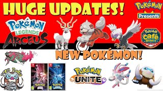 HUGE Pokémon Updates! Arceus, Gen 4 Remakes, Go, Unite! NEW Pokémon! Mamoswine! (Pokémon Presents)