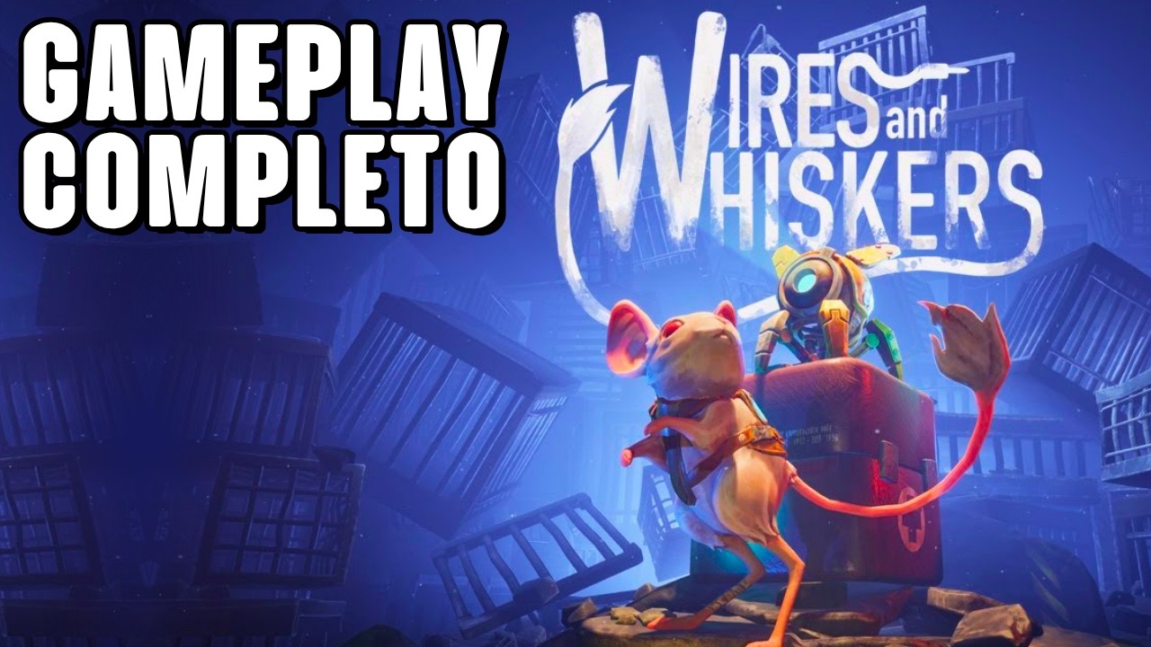 🔴 Un ratoncito y un robot sobreviven al apocalipsis 🐭 Wires and Whiskers con Laranxa