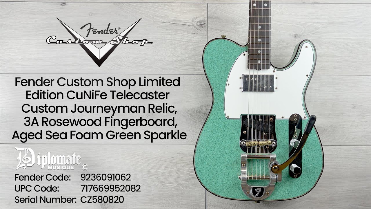 Fender Custom Shop Limited Edition CuNiFe Telecaster Custom