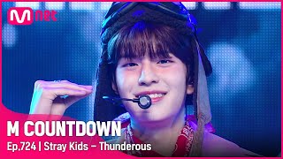 [Stray Kids - Thunderous] KPOP TV Show | #엠카운트다운 EP.724 | Mnet 210909 방송 Resimi