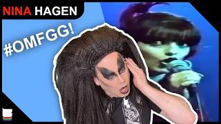 FIRST TIME Nina Hagen reaction! Yea really!