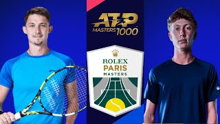 Blanchet Vs Quinn | ATP Rolex Paris Masters 2025 LIVE Qualifying | Live Score & Match Updates