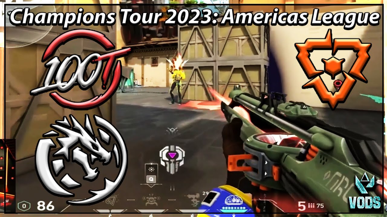 LEVIATAN vs 100T All Maps Valorant Champions Tour 2023 Americas