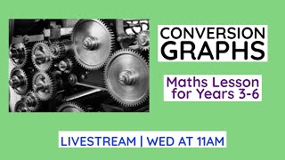 CONVERSION GRAPHS: Changing things (Yr 3-6) Maths Live-stream