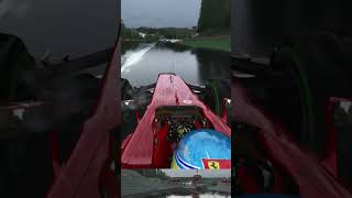 Insane EAU ROUGE reverse  spa formula1 ferrari