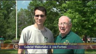 Flag Day Observance in Bemidji - Lakeland News at Ten - June 14, 2011