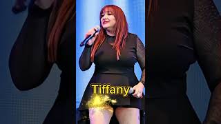 Tiffany. Singers 80s and 90s. Then and now. American Idol.