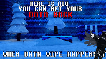 [OUTDATED] HERE IS HOW YOU CAN GET YOUR DATA BACK |  Undertale Timeline
