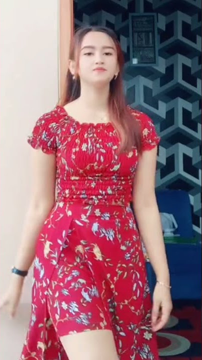Daster Merah meresahkan 😁 || Tiktok Daster Mini