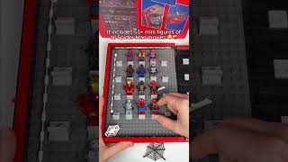 Spiderverse LEGO set with over 55+ mini figures😳🤯 ⠀ #spiderman #marvel #lego #fyp