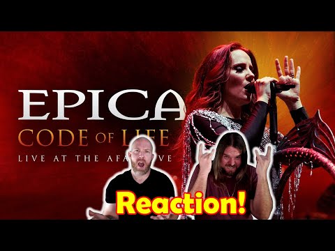 Musicians react to hearing EPICA - Code of Life (Live At The AFAS Live)