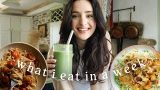 WHAT I EAT IN A WEEK | Realistic and Lazy Vegan