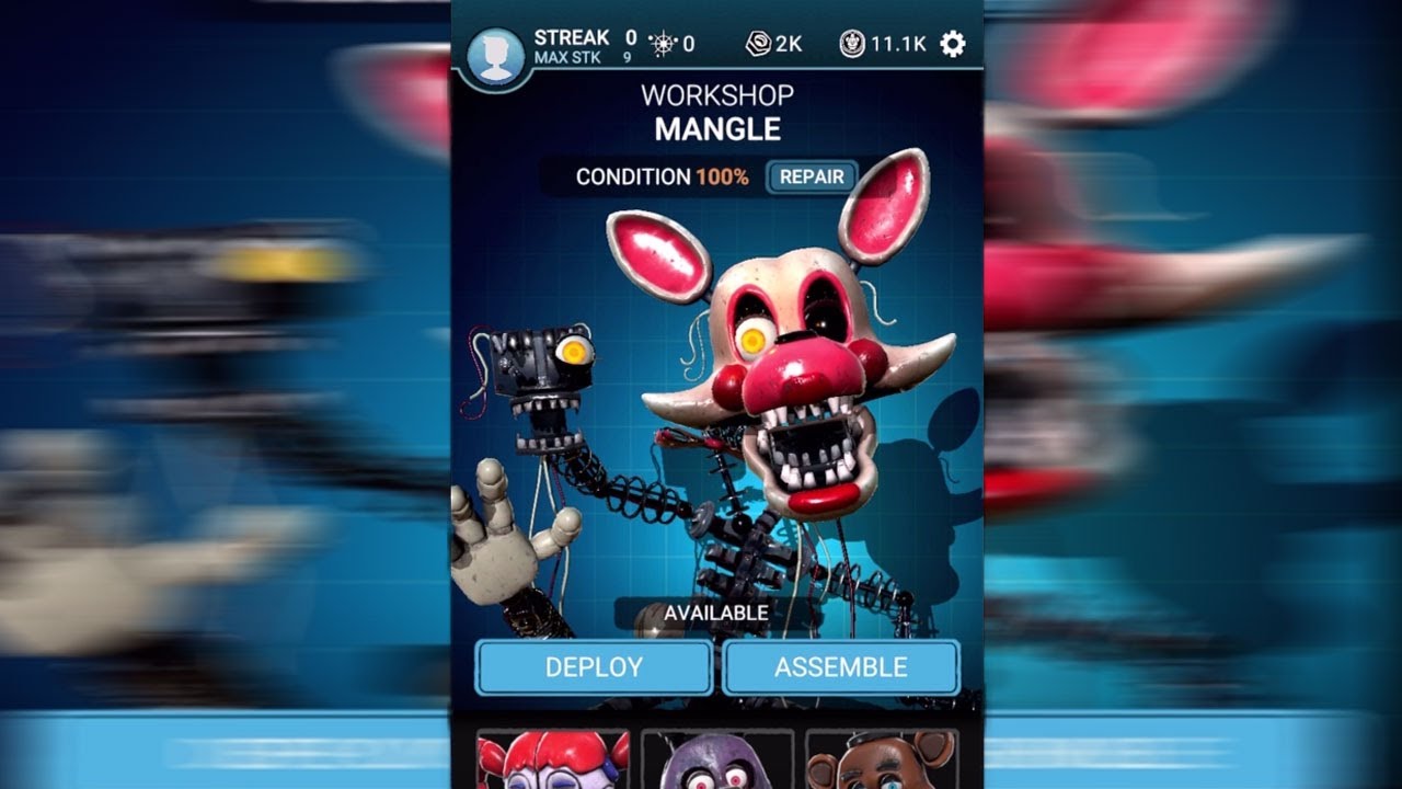 FNAF AR on X: Have you been enjoying the latest animatronic available for  delivery? #FNAF #FNAFAR #SpecialDelivery #Mangle  /  X