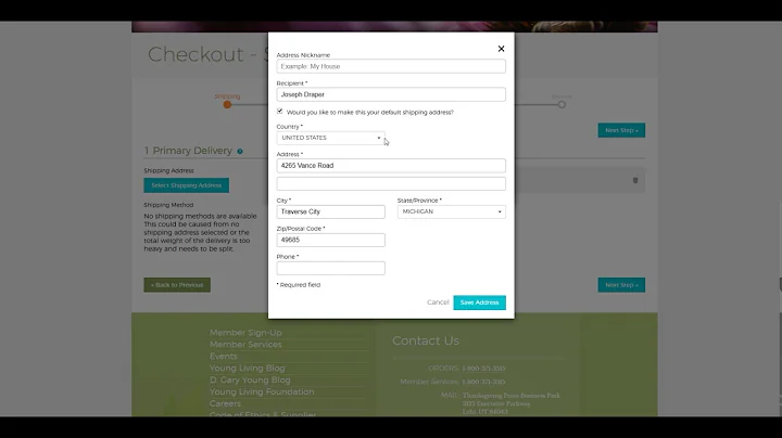 How to Order for A Customer Young Living Essential Oils