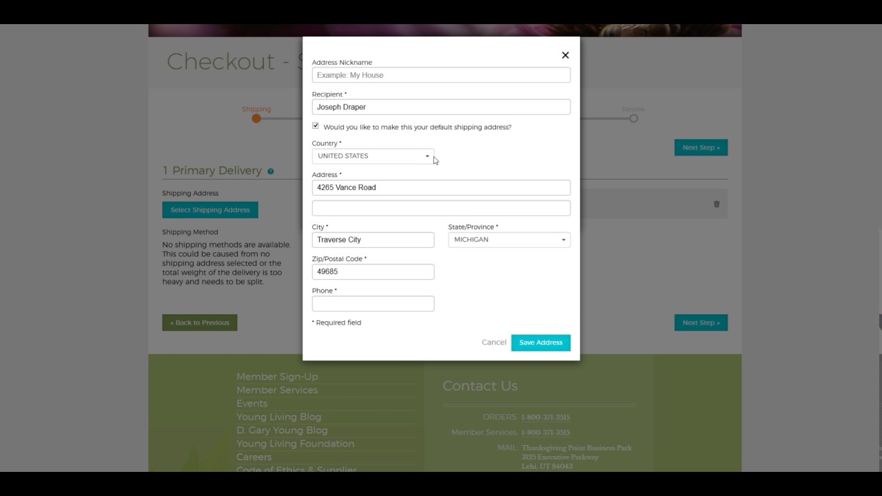How to Order for A Customer Young Living Essential Oils