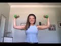 10 MIN LIGHT WEIGHTS TONED ARMS WORKOUT | at home dumbbells only