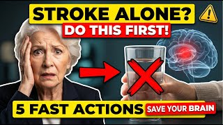 How to Survive a Stroke Alone After 70 - 5 FAST Actions That Can Save Your Brain | Senior Health