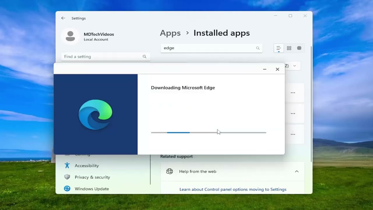How To Remove And Reinstall Microsoft Edge In Windows 11 [Guide] - YouTube