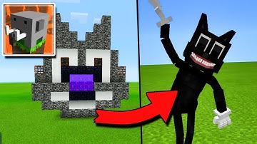 How To Make A Portal To The CARTOON CAT Dimension In Craftsman: Building Craft!