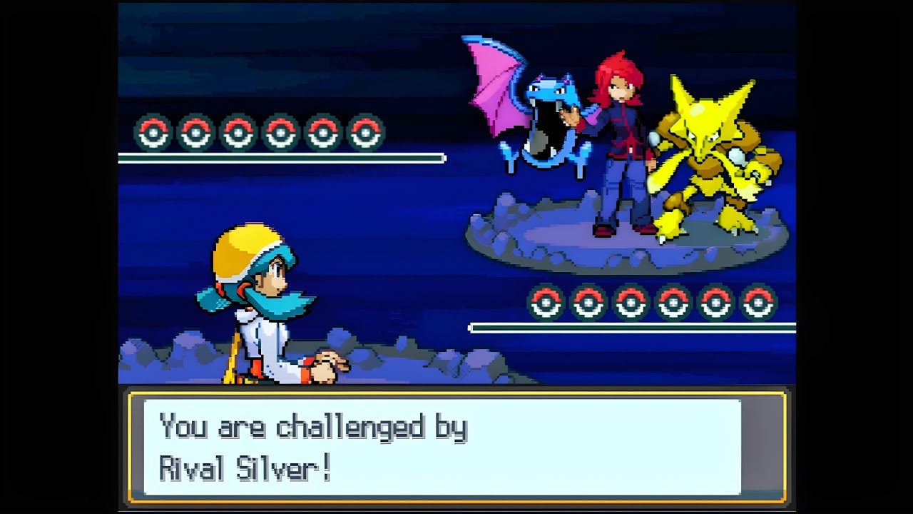 Pokemon Soothing Silver - Rival Silver @ Victory Road, Final Stretch (Singles, Hard Mode)