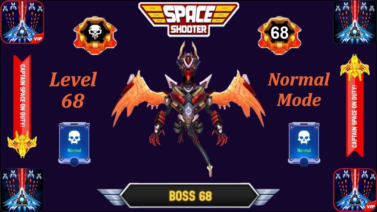 🚀 Conquer the Galactic Frontiers: Space Shooter Boss 68 Normal Gameplay by Megapunk Gaming