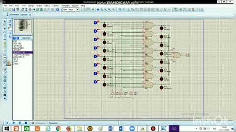Simulasi Multiplexer 8 to 1 - MK Rangkaian Digital 2 PSTE UNISKA