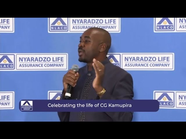 Chamisa Caught Off guard, Forced to Make A Speech At Rev Kamupira Funeral class=