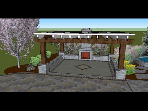 Using Trimble SketchUp for Landscape Design - YouTube