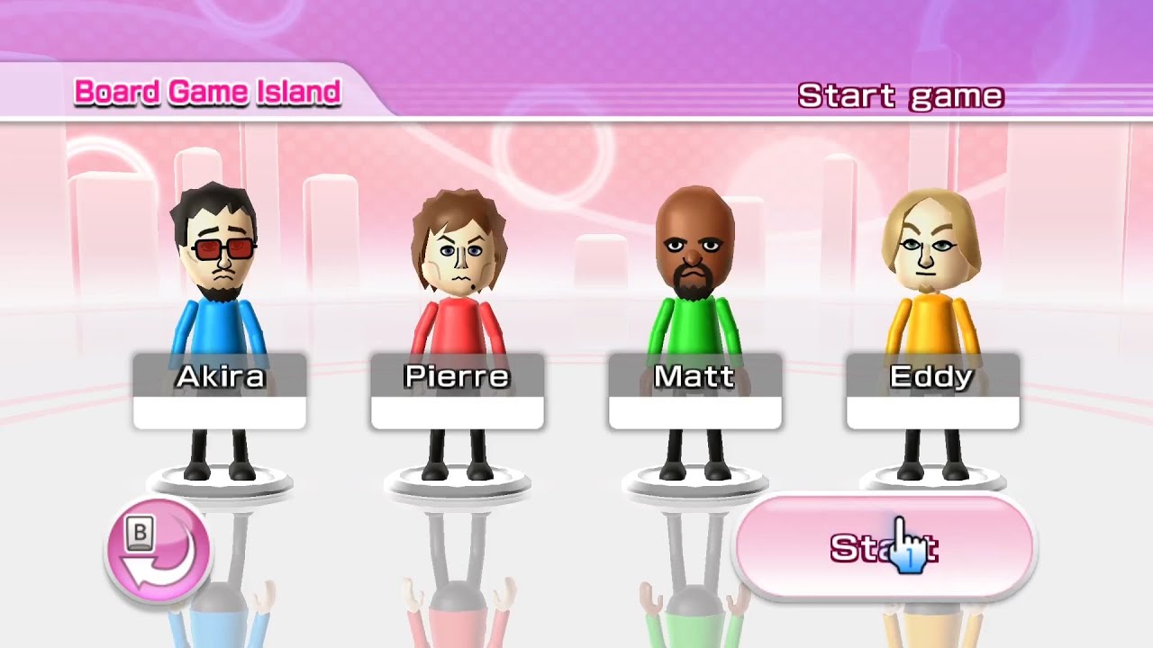 Wii Party - CPU vs CPU Only (Master Difficulty - All Party Games)