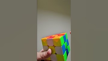 How to Make a Checkerboard Pattern on a 3x3 Rubik