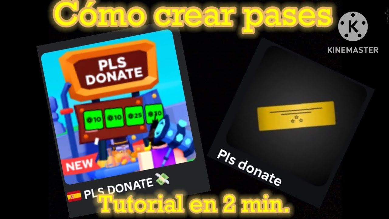 Cómo crear pases para pls donate | Roblox - YouTube