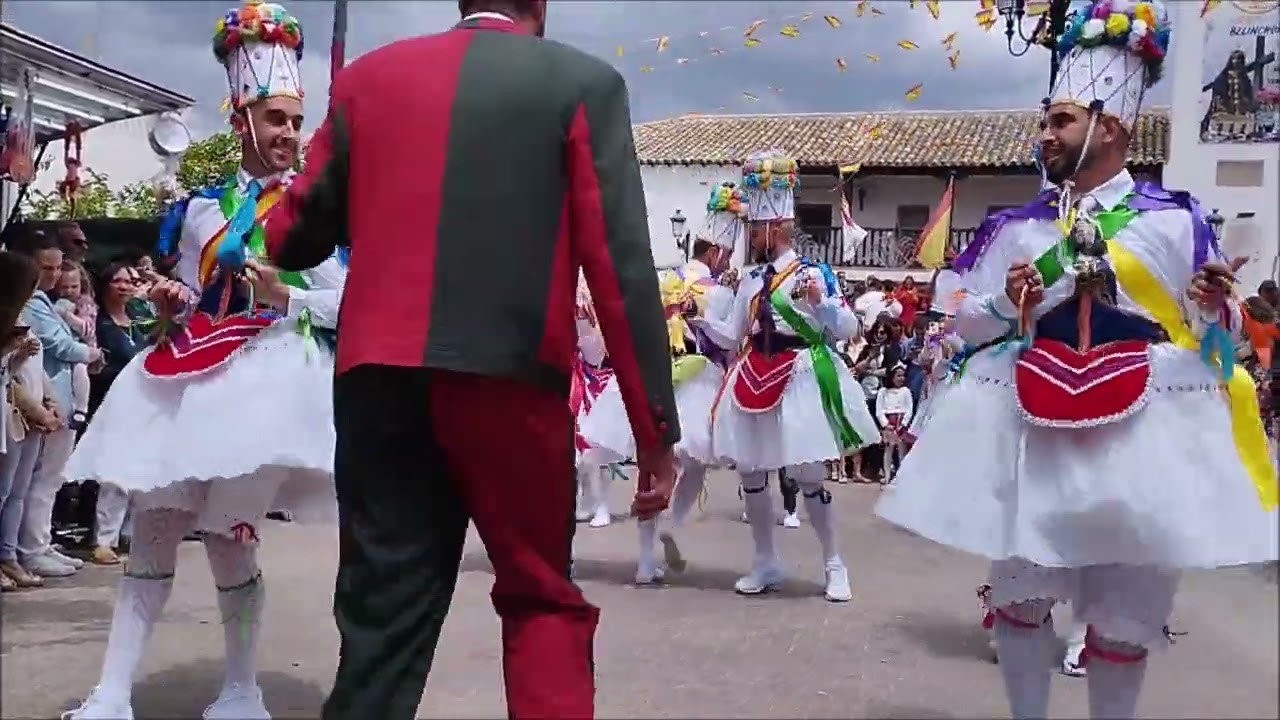 Danzantes de Belinchón en las Fiestas Patronales del Stmo.Cristo Arrodillado, Domingo 21-5-2023
