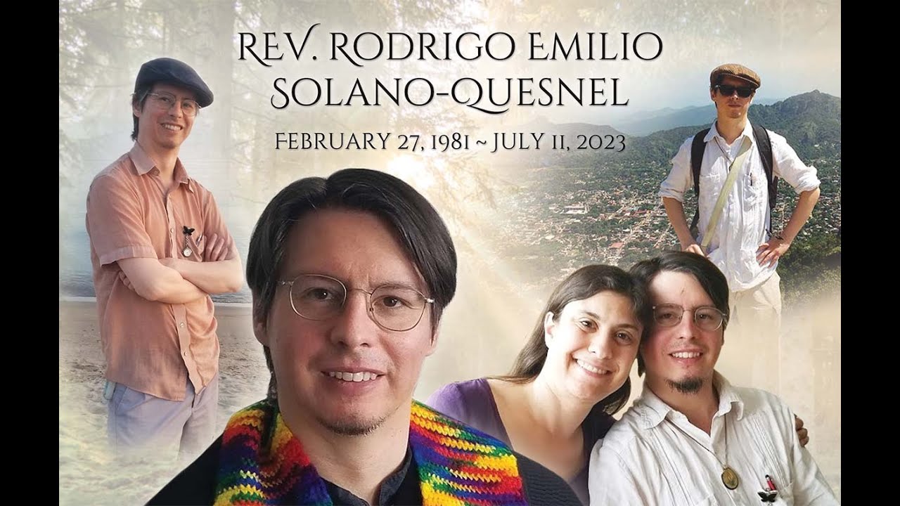Rev. Rodrigo Emilio Solano-Quesnel Funeral Service Livestream | Friday,  July 21st, 2023