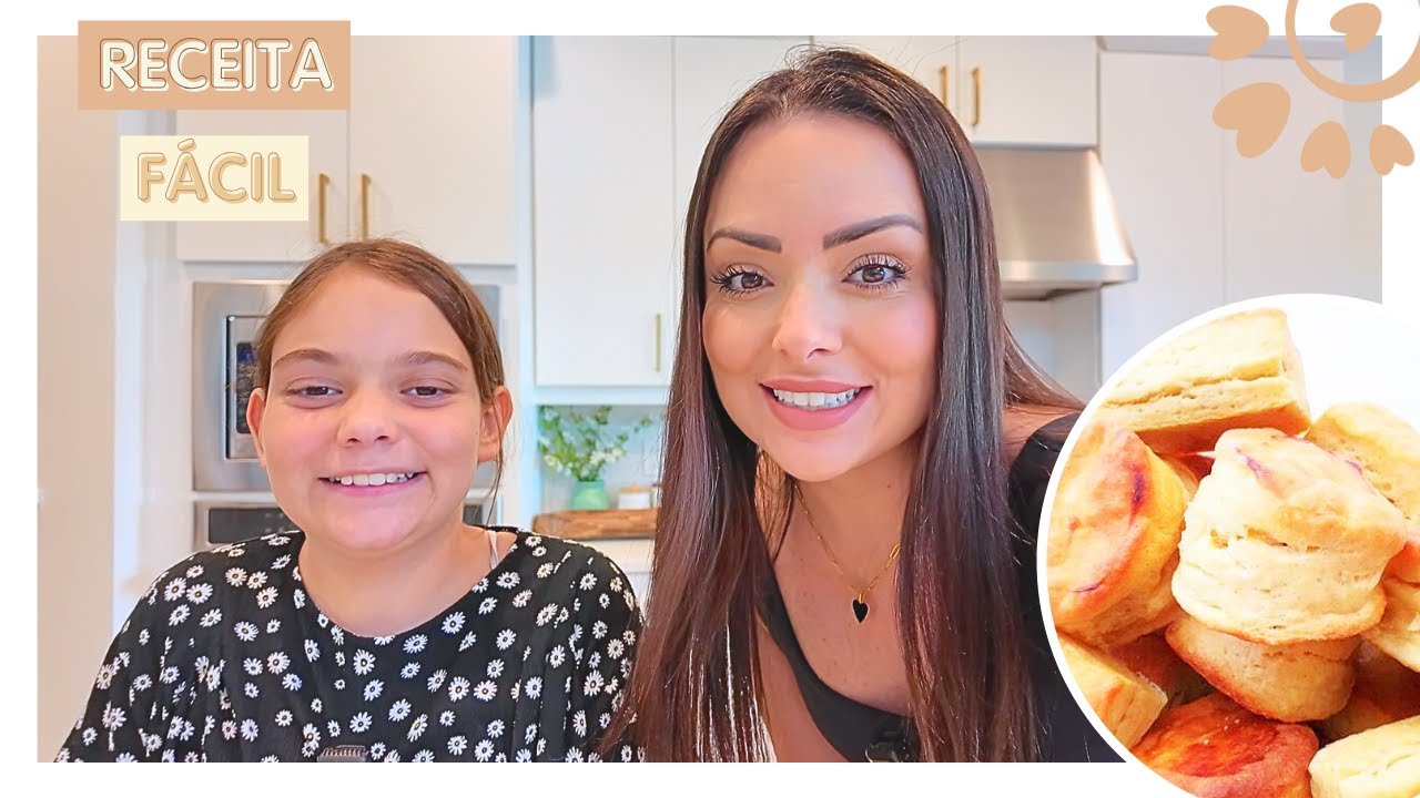 RECEITA DE PÃO AMERICANO SUPER FÁCIL - BISCUIT - COM VICTORIA CALINDA - FLÁVIA CALINA