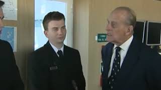 Duke marks Queen Mary 2 10th anniversary