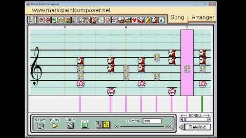 Mario Paint Composer - Random