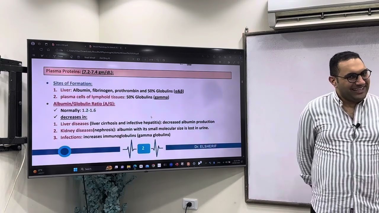 Blood physiology -3 by dr. Elsherif